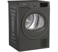 Hotpoint FabicCare C HD 93M GG UK 9Kg Heat Pump Tumble Dryer - Graphite - A++ Rated, Silver