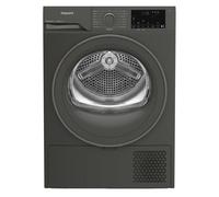 Hotpoint FabicCare C HD 93M GG UK 9Kg Heat Pump Tumble Dryer - Graphite - A++ Rated, Silver