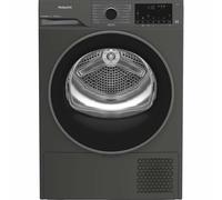 Hotpoint Fabric Care C HD 94M GBS UK 9Kg Heat Pump Tumble Dryer - Grey - A+++ Rated, Grey