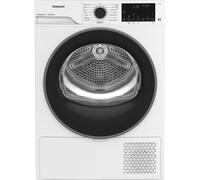HOTPOINT FabricCare C HD 84M WBS UK WiFi-enabled 8 kg Heat Pump Tumble Dryer - White, White