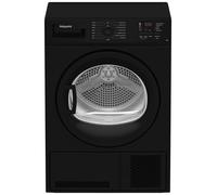Hotpoint CHDC82BBGDUK 8kg Condenser Dryer in Black B Rated Sensor Dryi