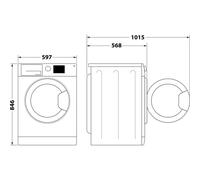 Hotpoint CHDC82WWGDUK 8kg Condenser Dryer in White B Rated Sensor Dry