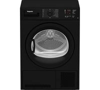 Hotpoint CHDC82BBGDUK 8kg Condenser Dryer in Black B Rated Sensor Dryi