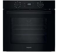 HOTPOINT Class 2 Multiflow HO 475P B UK Plug-in Electric Pyrolytic Oven - Black, Black
