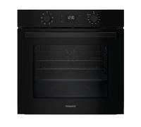 HOTPOINT Class 2 Multiflow HO 455H B UK Plug-in Electric Steam Oven - Black, Black