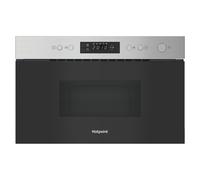 HPM K12C XUK Class 2 Built-In Microwave with Grill - Stainless Steel