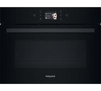 HOTPOINT Class 8 HCW9OWPHTSBUK Built-in Compact Combination Microwave - Black, Black