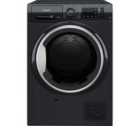 Hotpoint Crease Care NTM1182BSKUK 8Kg Heat Pump Tumble Dryer - Black - A++ Rated