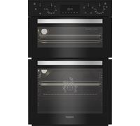 Hotpoint DIH 10D B Built In Electric Double Oven - Black - A Black