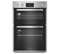 Hotpoint DIH 10D IX- Stainless Steel Double Oven - Built-in 75L/38L - A Energy