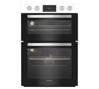 Hotpoint DIH 10D W- White Double Oven - 75L Main + 38L Top - A Energy