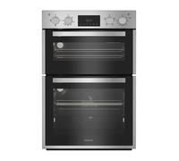 HOTPOINT DIH 10D1 IX Electric Built-under Double Oven - Stainless Steel, Stainless Steel