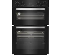 Hotpoint DIH 82G1A B Built In Electric Double Oven - Black - A/A Rated, Black