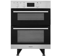 Hotpoint Du2540Ix Built-In Electric Double Oven - Stainless Steel Effect