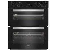 Hotpoint DUH 10D B- Black Double Oven - 86L - A Energy
