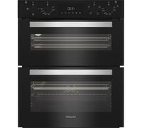 Hotpoint DUH10DB Built Under Electric Double Oven in Black