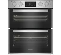 HOTPOINT DUH 12D1 IX Electric Built-under Double Oven - Stainless Steel, Stainless Steel