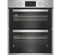 HOTPOINT DUH 12D1 IX Electric Built-under Double Oven - Stainless Steel, Stainless Steel