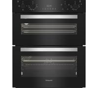 Hotpoint DUH 12G1 B Built Under Electric Double Oven - Black - A Rated, Black