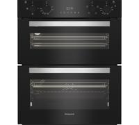 Hotpoint DUH 12G1 B Built Under Electric Double Oven - Black - A Rated, Black