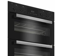 DUH 10D B Built Under Electric Fan Double Oven - Black