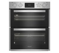 HOTPOINT DUH 12D1 IX Electric Built-under Double Oven - Stainless Steel, Stainless Steel