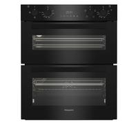 Hotpoint DUH12G1B Built Under Electric Fan Oven 48L / 38L - Black with Telescopic Shelf