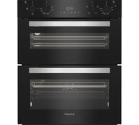 Hotpoint DUH 12G1 B Built Under Electric Double Oven - Black - A Rated, Black