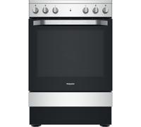 Hotpoint Electric Cooker with Ceramic hob Hob - Inox - A Rated