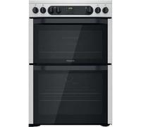 Hotpoint Electric Double Cooker - Stainless Steel