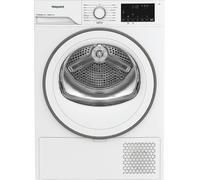 Hotpoint FabicCare C HD 93M WW UK 9Kg Heat Pump Tumble Dryer - White - A++ Rated, White