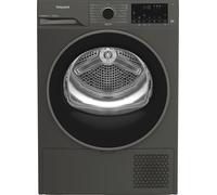 Hotpoint Fabric Care C HD 94M GBS UK 9Kg Heat Pump Tumble Dryer - Grey - A+++ Rated, Grey