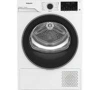 HOTPOINT FabricCare C HD 84M WBS UK WiFi-enabled 8 kg Heat Pump Tumble Dryer - White, White