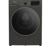 Hotpoint Fabric Care HBCA 123G CARE UK 12kg Washing Machine with 1400 rpm - Graphite - A Rated, Silver