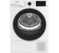 HOTPOINT FabricCare C HD 84M WBS UK WiFi-enabled 8 kg Heat Pump Tumble Dryer - White, White
