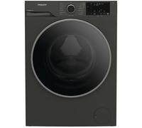 HOTPOINT FabricCare HBCA 103G CARE UK 10 kg 1400 Spin Washing Machine - Manhattan Grey, Silver/Grey