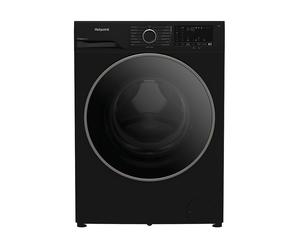 HOTPOINT FabricCare HBCA 123B CARE UK 12 kg 1400 Spin Washing Machine - Black, Black