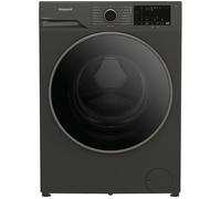 Hotpoint FabricCare HBCA 123G CARE UK 12 kg 1400 Spin Washing Machine - Grey, Silver/Grey