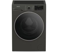 HOTPOINT FabricCare HBCA 93G CARE UK 9 kg 1400 Spin Washing Machine - Manhattan Grey, Silver/Grey