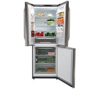 Hotpoint Ffu3Dx1_Ss 60:40 Contemporary Freestanding Frost Free Fridge Freezer - Stainless Steel Effect