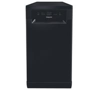 Hotpoint HP2FE10CS90BUK Free Standing Slimline Dishwasher - Black