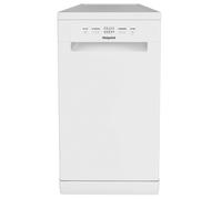Hotpoint Freestanding Slimline Dishwasher - White Quick wash Adju HP2FE10CS90WUK