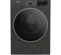 Hotpoint Front Loading Washing Machine, 9 kg, 1400 RPM, A Rated, SteamCare, Anti-Stain, Child Lock, LED Display, 84.5x60x58 cm (Dark Grey)