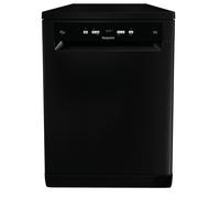 Hotpoint Full Size Freestanding Dishwasher - Black - 14 Place