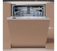 Hotpoint Fully Integrated Standard Dishwasher - Silver with Fixed Door Hinge Kit - C Rated