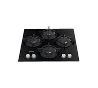 Hotpoint Gas on Glass 60cm Hob HGS61SBK - Black Black