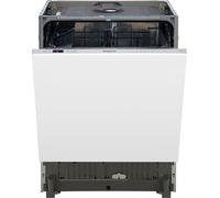 Hotpoint H2IHD526UK Fully Integrated Full Size Dishwasher - Silver Control Panel with Fixed Door Hinge Kit - E Rated, Silver