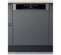 HOTPOINT H3B L626 X UK Full-size Fully Integrated Dishwasher, Silver/Grey