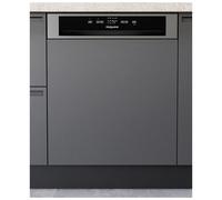 Hotpoint H3BL626XUK 60cm Semi Integrated Dishwasher in Inox Place E Ra