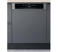 H3B L626 X UK Semi-Integrated 14 Place Settings Dishwasher - Stainless Steel